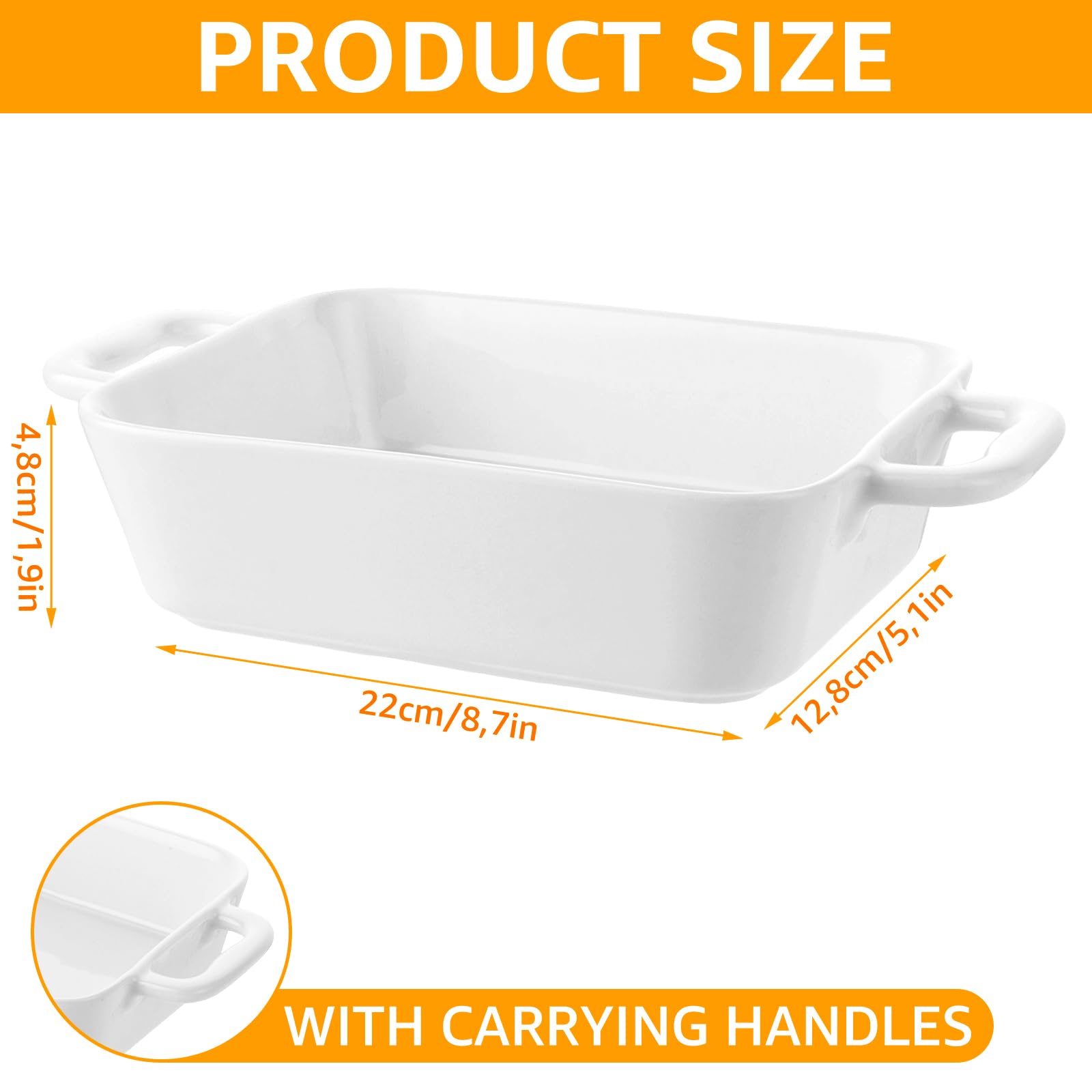Mäser 931501 Serie Kitchen Time Ovenschaal, rechthoekig, ideaal voor lasagne, als bakvorm en tiramisu-vorm, kras- en snijbestendige vierkante ovenvorm, 33 x 24 x 8 cm, keramiek, grijs