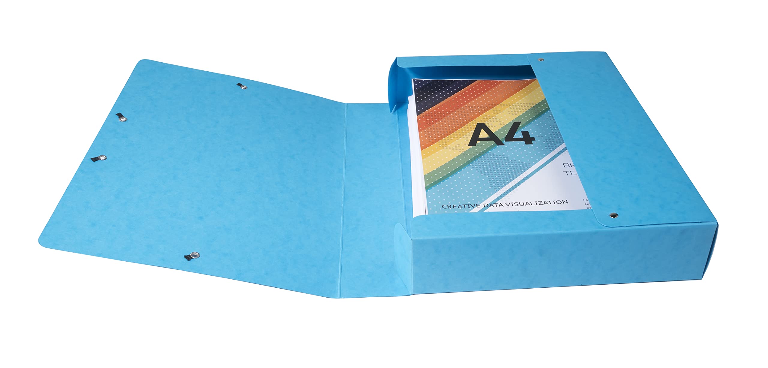 Exacompta 50600E - Pack de 8 carpetas de proyecto, multicolor