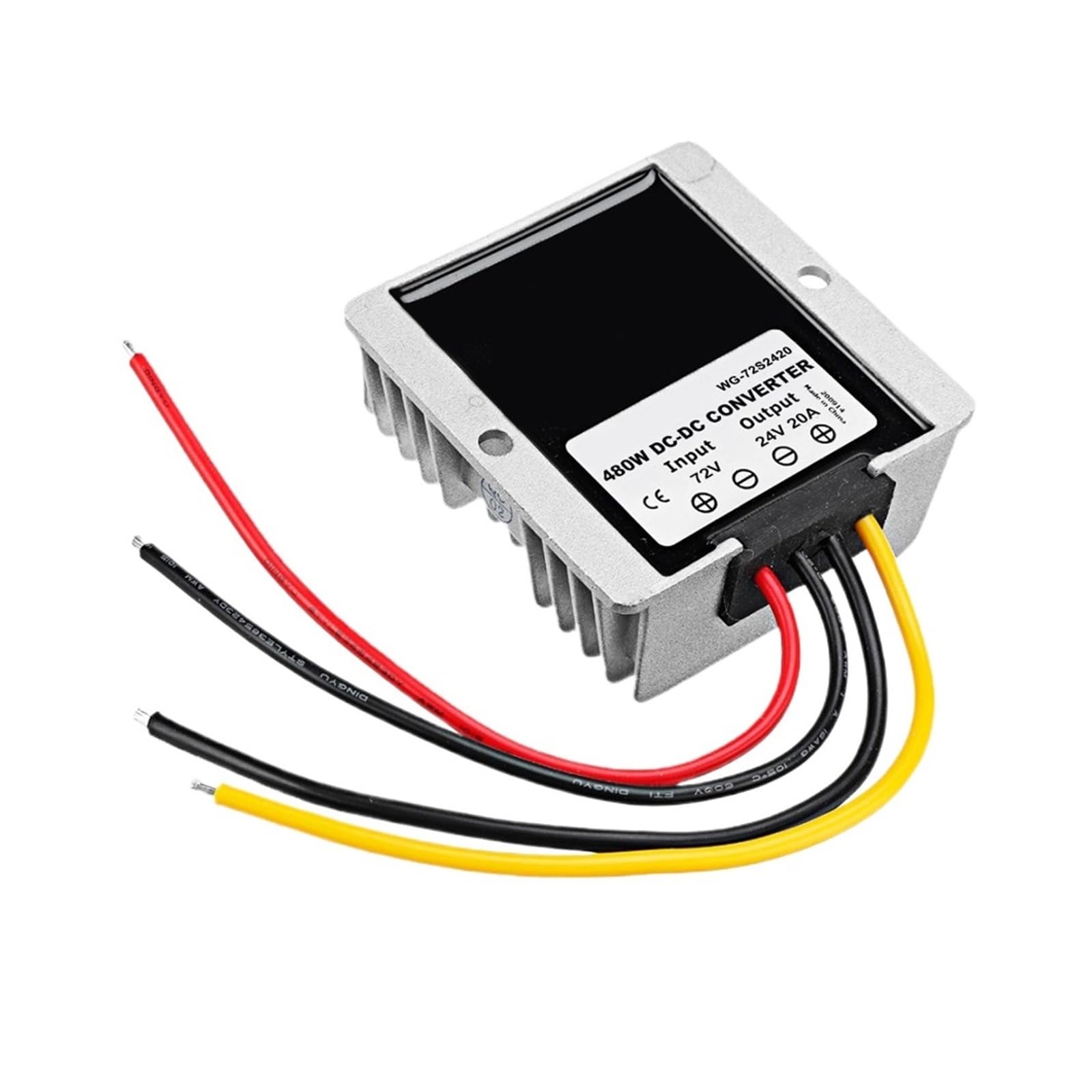 ZDVHOMCB Step-down 36V 48V 60V 72V 30-90V to 24V 20A DC Voltage Regulator Module Car Truck Boat Power Supply