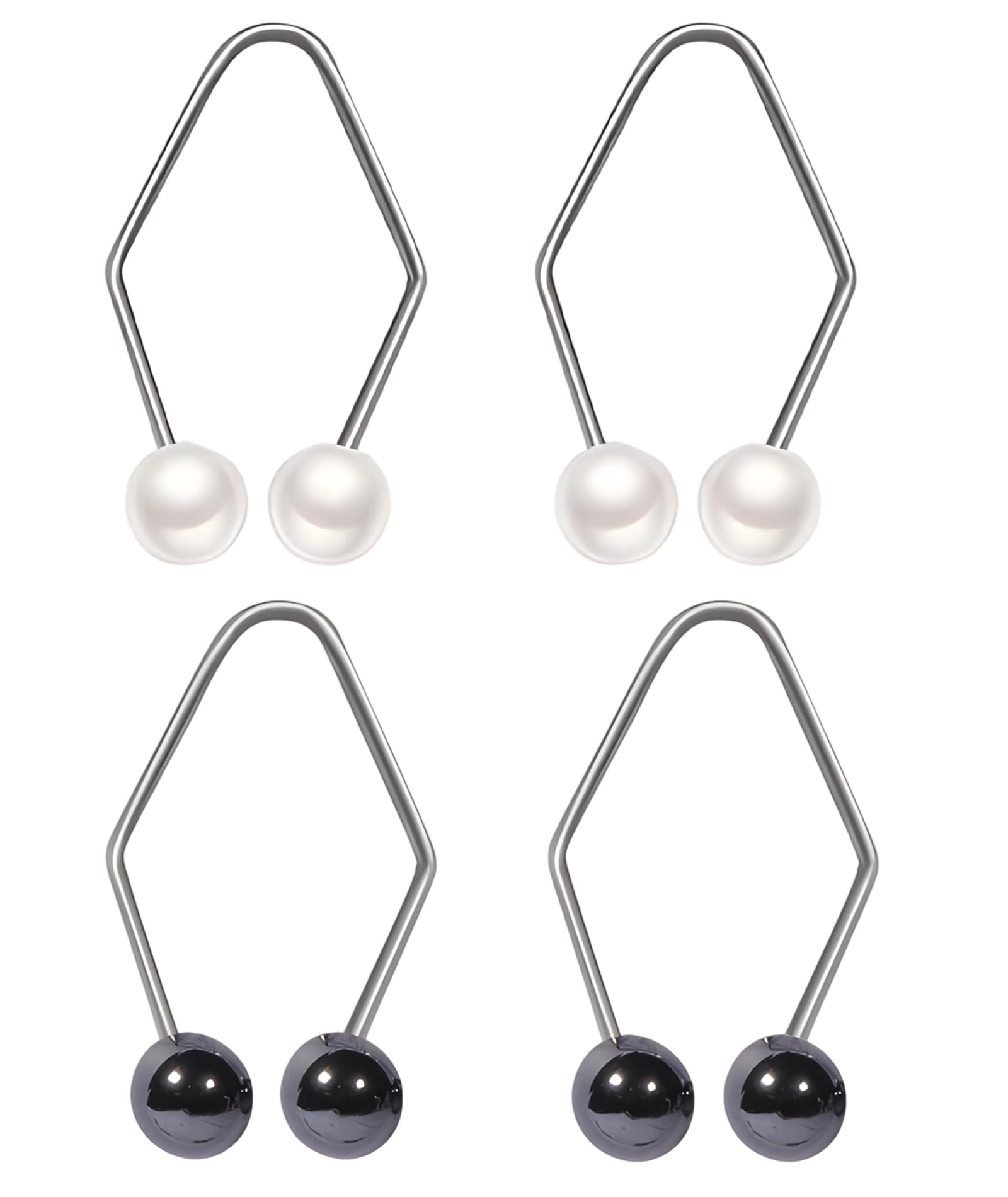 4Pcs Dimple Maker on Cheeks, Dimple Maker, Smile Trainer for Women and Girls, Easy to Use and Portable for Young Perple