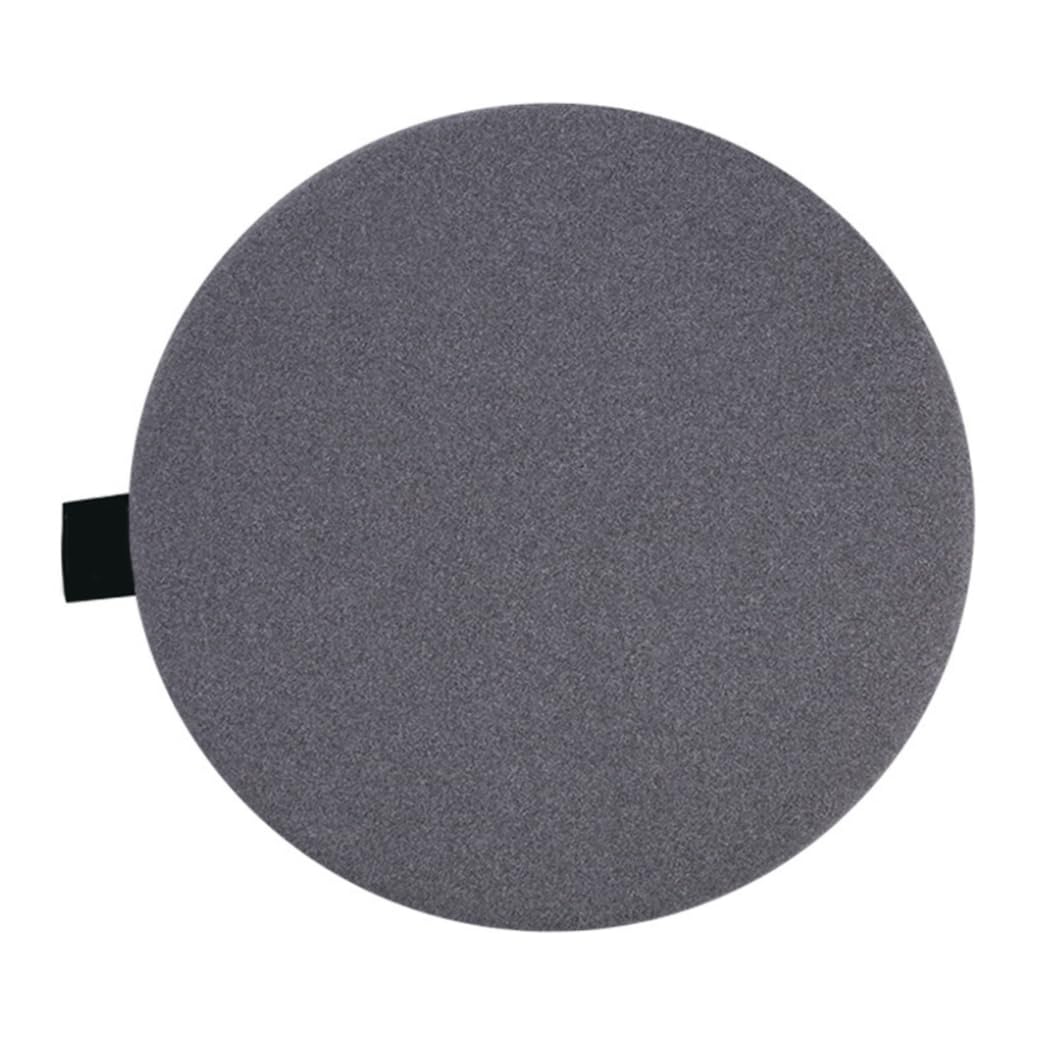 Coussin de chaise amovible avec fermeture éclair pour soulager l'assise sur tabouret rond