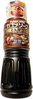 UMAYA - Kagome Tonkatsu Sauce - Authentic Japanese Condiment - Rich, Sweet, & Tangy Cooking Sauce - Premium Gourmet Sauces From Japan - For Vegetables, Fried Foods, Marinades - 16.9 fl oz (500ml)