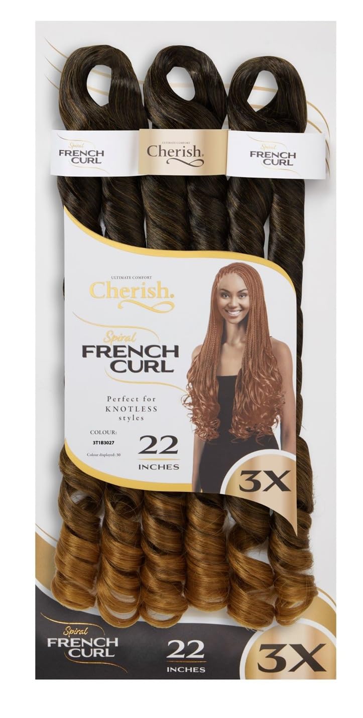 Extensions de cheveux synthétiques bouclés CHERISH contre le manque de volume capillaire