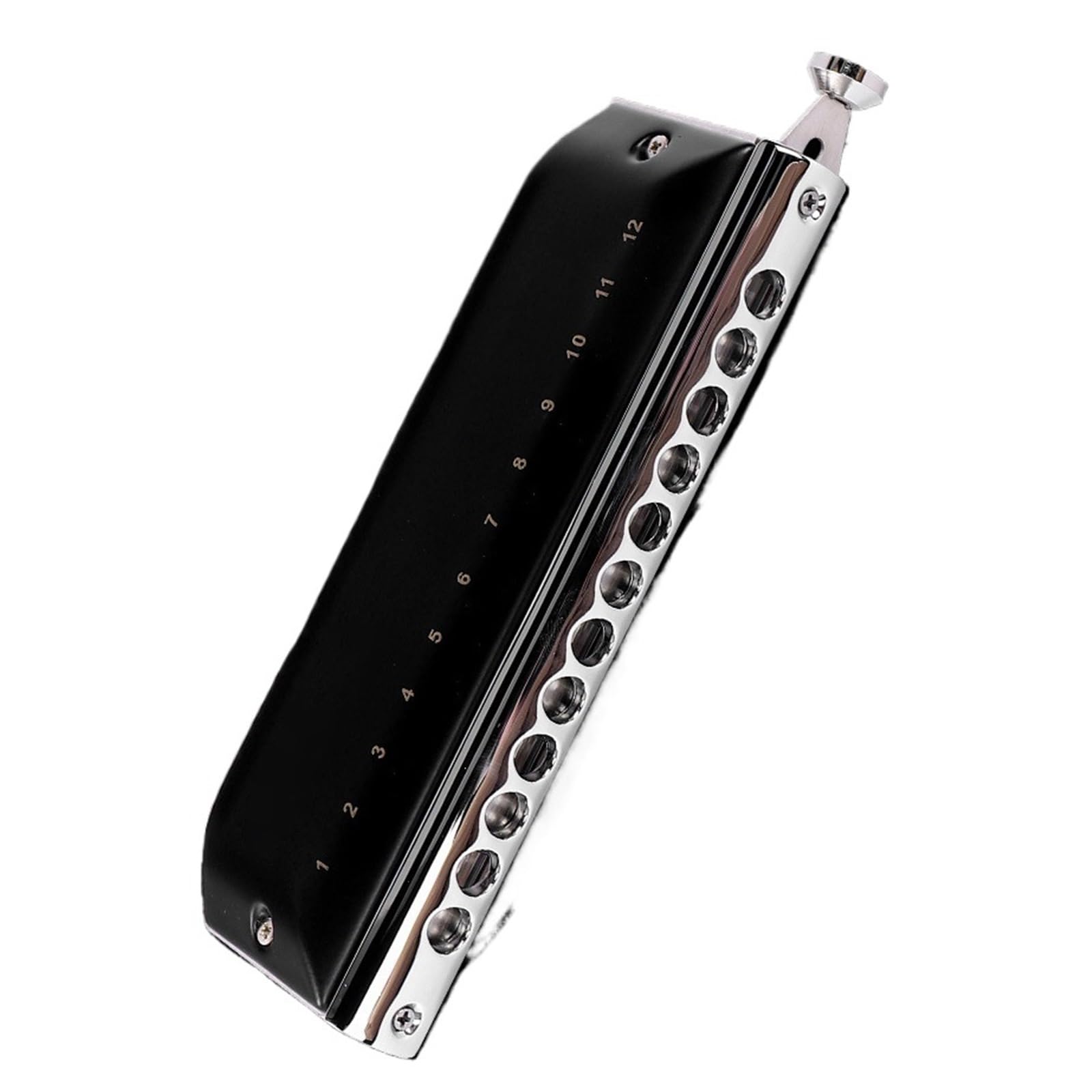 Harmonica chromatique 12 trous sans membrane pour débutants
