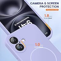 Vista 1516 de Miracase Funda diseñada para iPhone 13 Pro Max con protector de pantalla, [forro de microfibra suave antiarañazos], funda protectora de silicona
