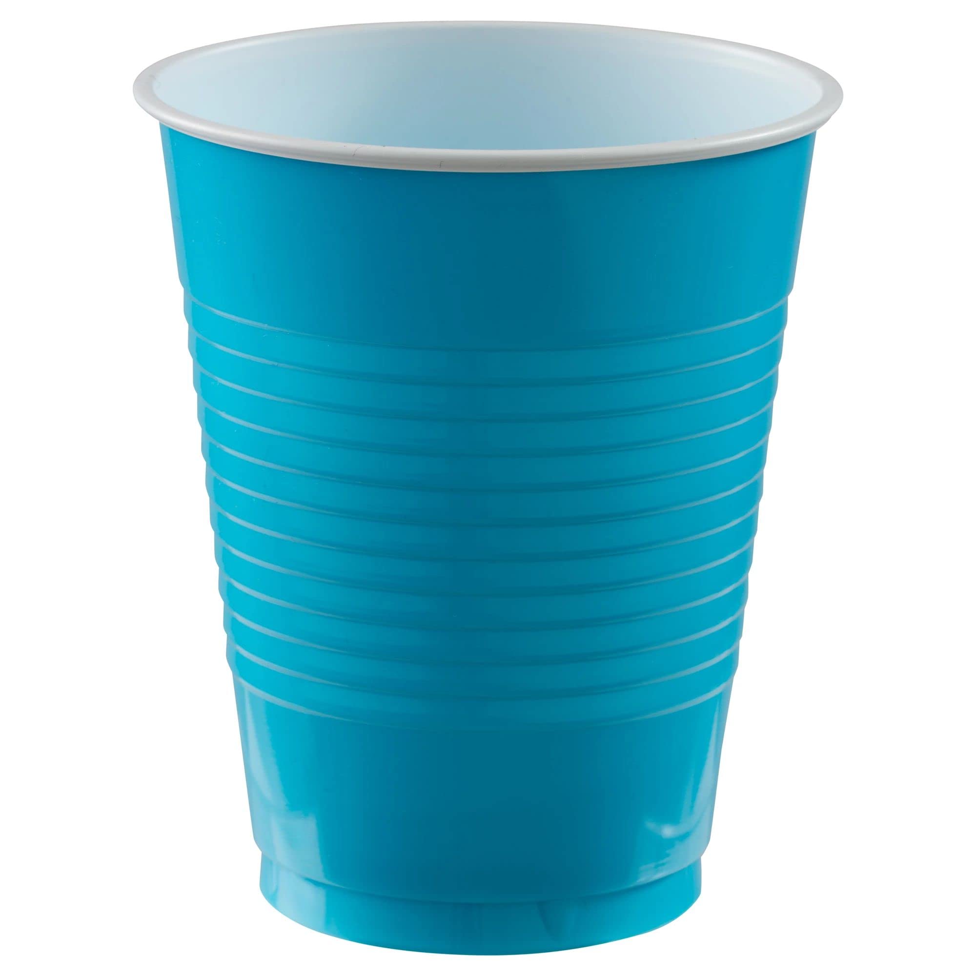 18 oz. Plastic Cups, Mid Ct. - Caribbean