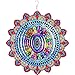 Sinor Wind Spinner for Outdoor Indoor Garden Yard Lawn, Home Decor Gift Hanging Stainless Steel Spinners 3D Art Sculpture Ornaments Kinetic Decoration -Mandala