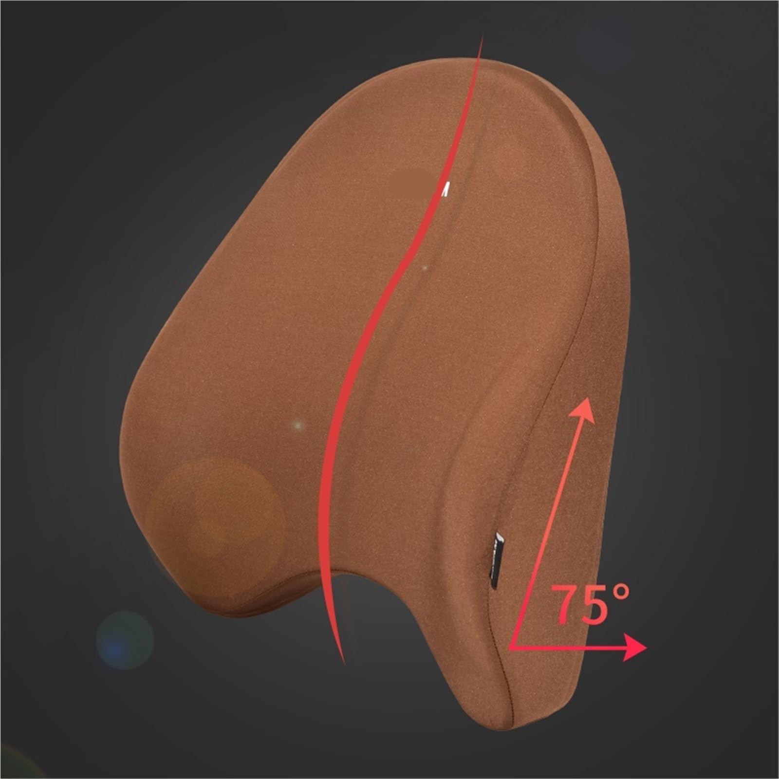 Headrest For Car Seat Almohada para el cuello coche Para espuma viscoelástica, soporte para la espalda Lumbar para las cuatro estaciones, asiento transpirable Anti-Fatigue Lumbar Cushion(J)