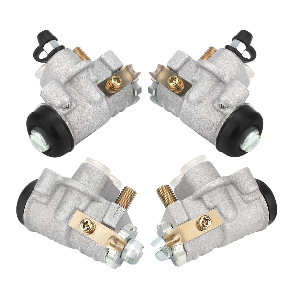 Vordere Radbremszylinder links und rechts (alle vier) passend für Honda TRX350 Fourtrax Rancher 350 2000–2003 TRX300FW Fourtrax 300 4X4 1988 1990–2000