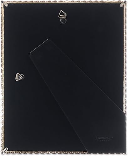 Miniatura 6 de Lawrence Frames 710046 - Marco de fotos de metal, 4 x 6pulgadas, cuerda, color plata