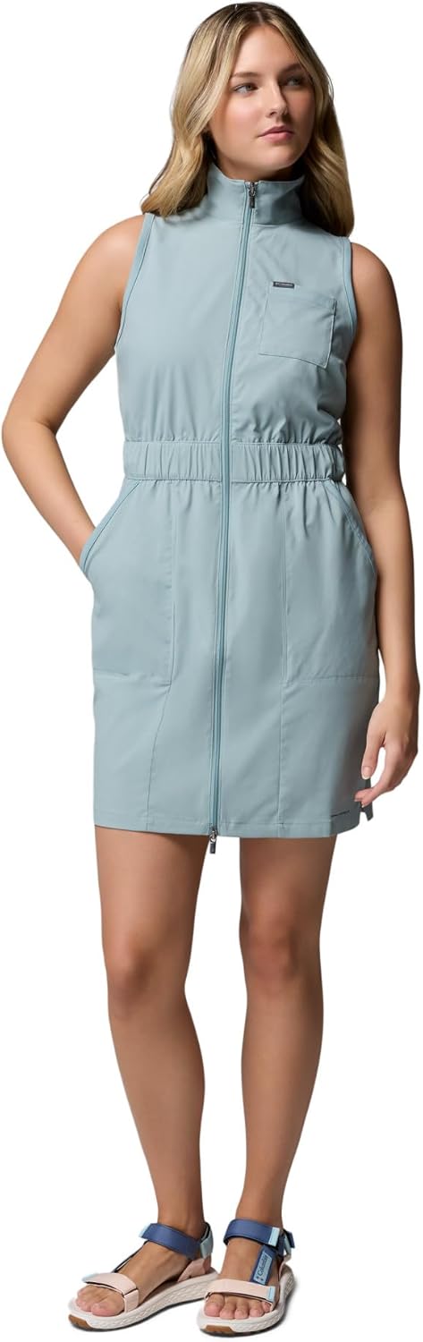 Columbia Women's Leslie Falls Dress II, Crushed Blue, X-Large