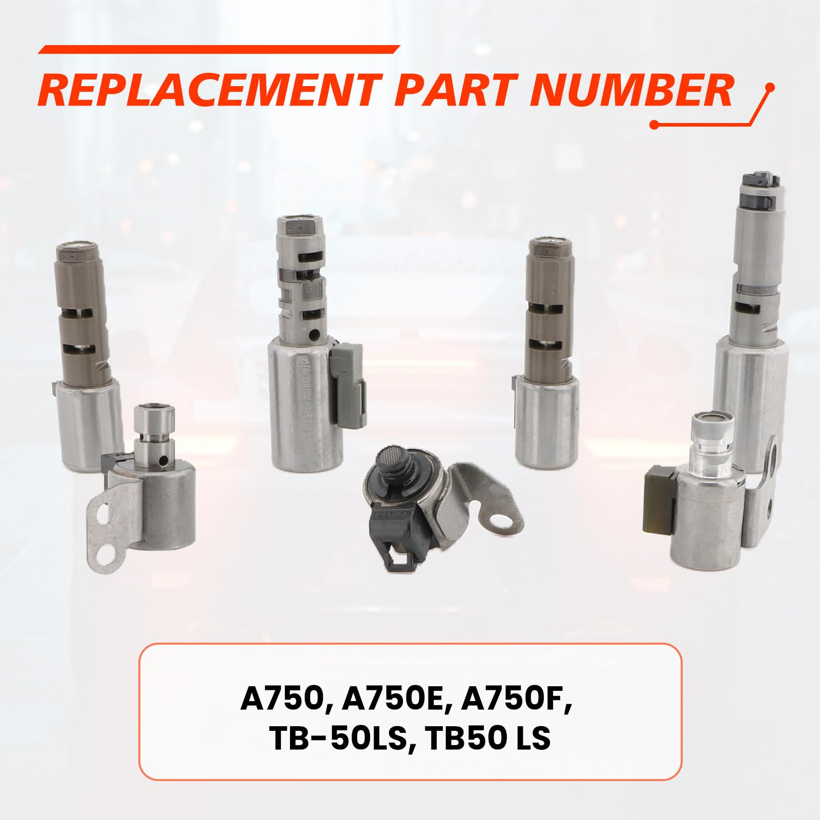 YDMON 7PCS Transmission Solenoid Kit, Compatible with Lexus LX470