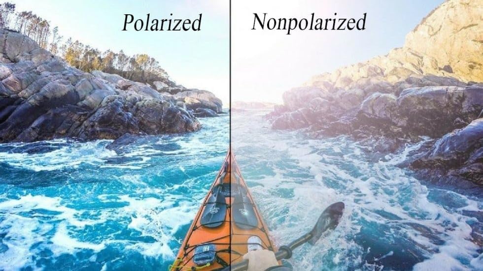 Simple Classic Sunglasses, Matte Black Frame, Dark Grey Polarized Lenses with UV400 Protection - Image 4