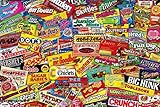 Ingooood- Jigsaw Puzzle- Collector Series – Crazy Candy - 1000 Pieces for Adult Wooden Toys Graduation Valentine's Day Gift