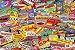 Ingooood- Jigsaw Puzzle- Collector Series - Crazy Candy - 1000 Pieces for Adult Wooden Toys Graduation
