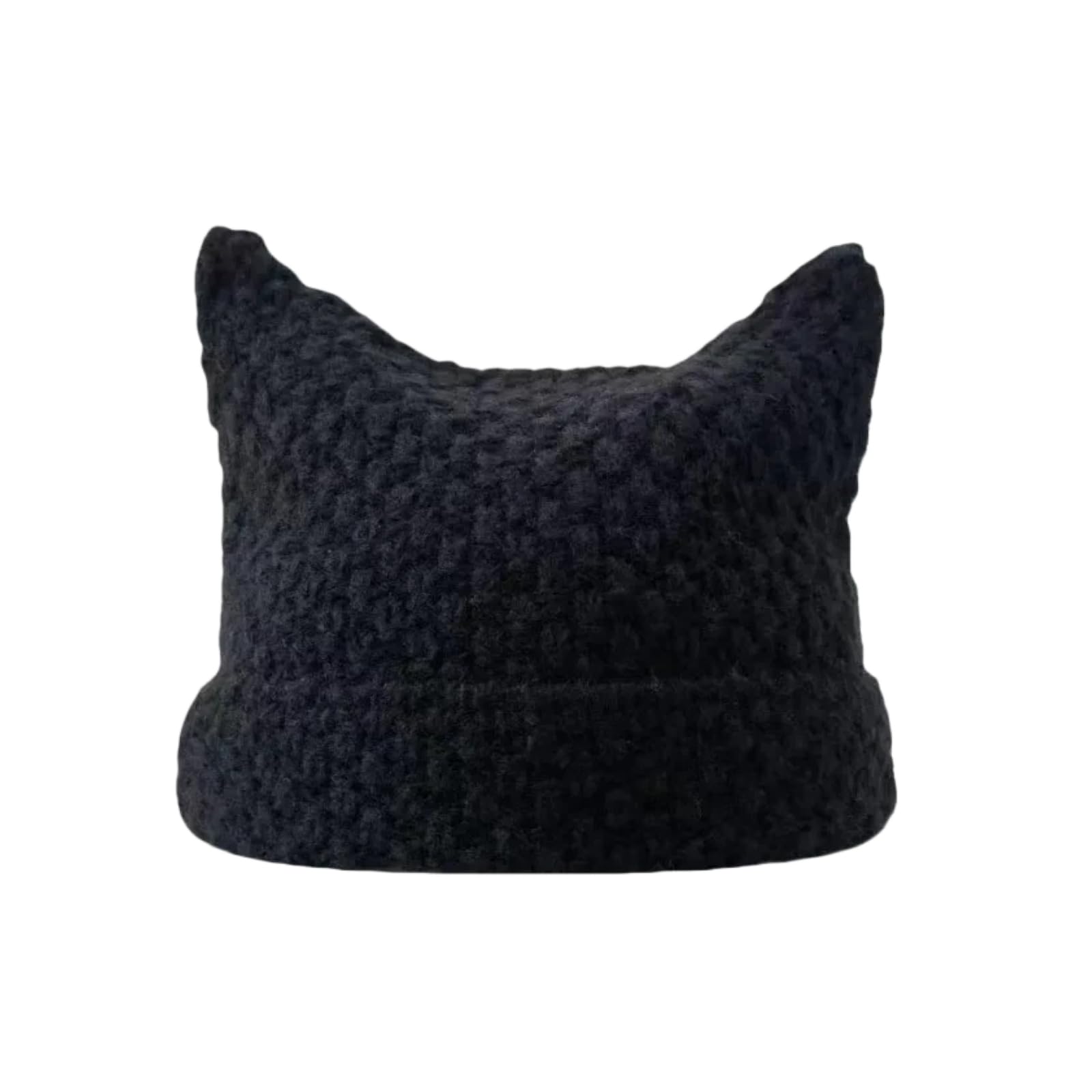 Streetwear czapka z dzianiny czapka damska dziewczęca jesień zima urocze kocie uszy czapka