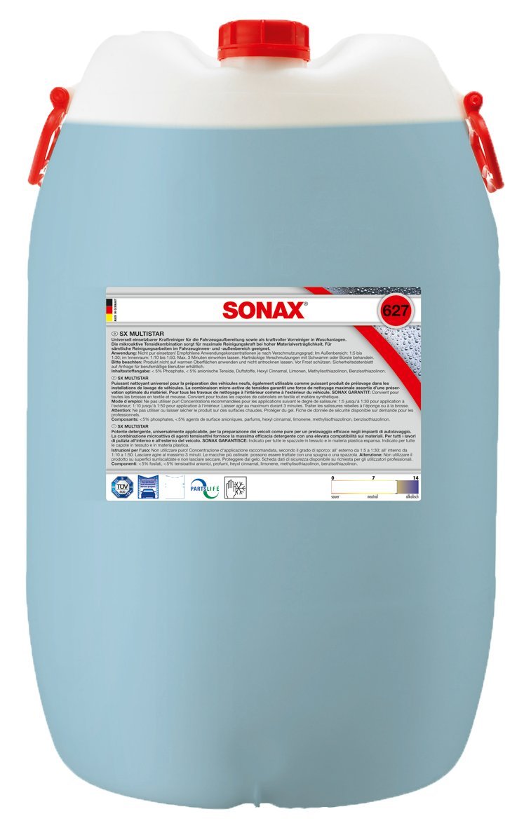 SONAX 06278000 SX Multi-Star Kaltreiniger, 60 L