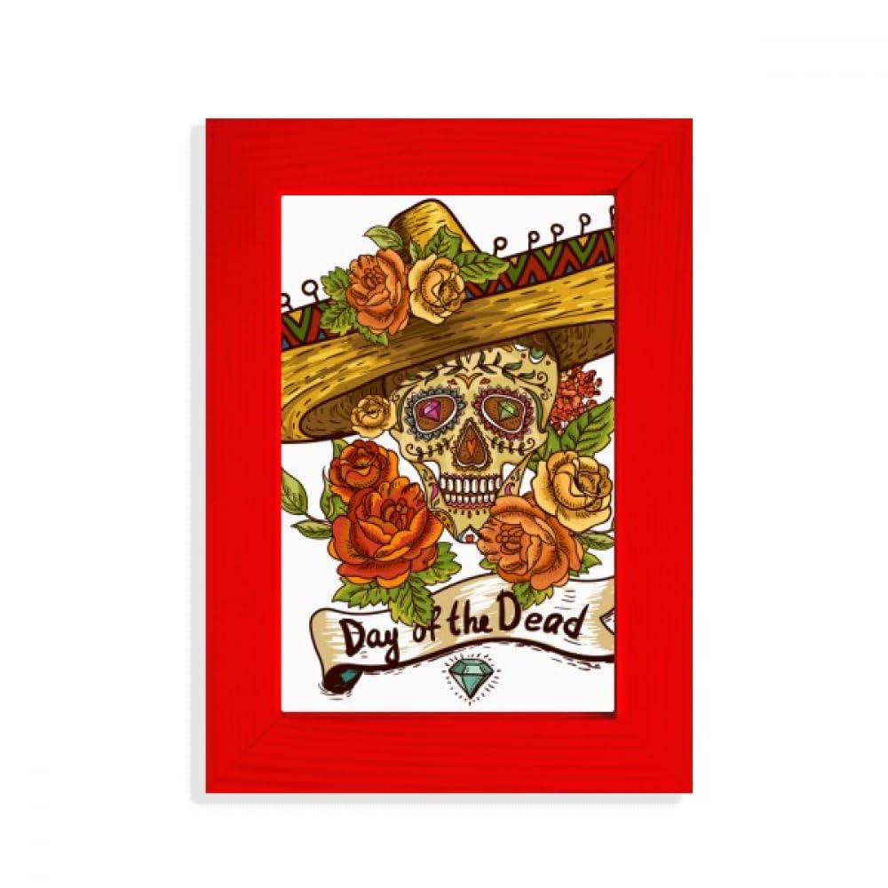 Cadre photo Sombrero Suger de qualité supérieure | Édition Mexico Rouge