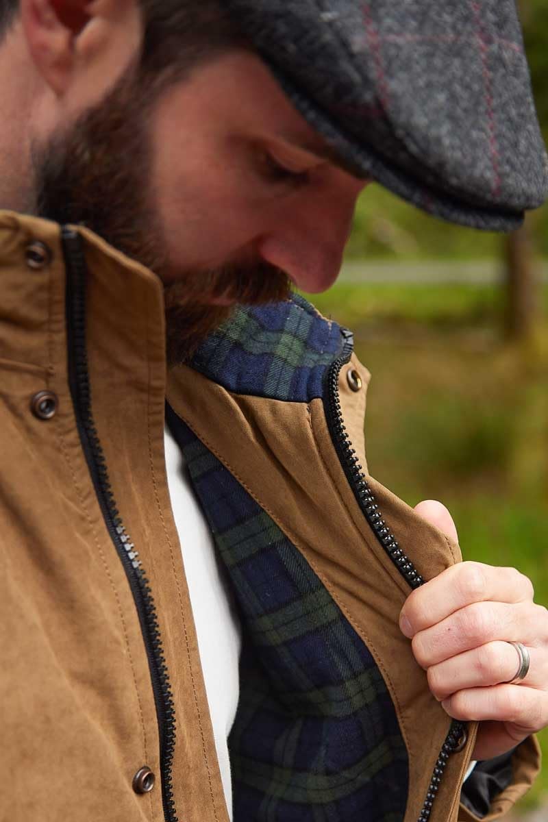 West Cork Jacket for Men 100% Brushed Cotton