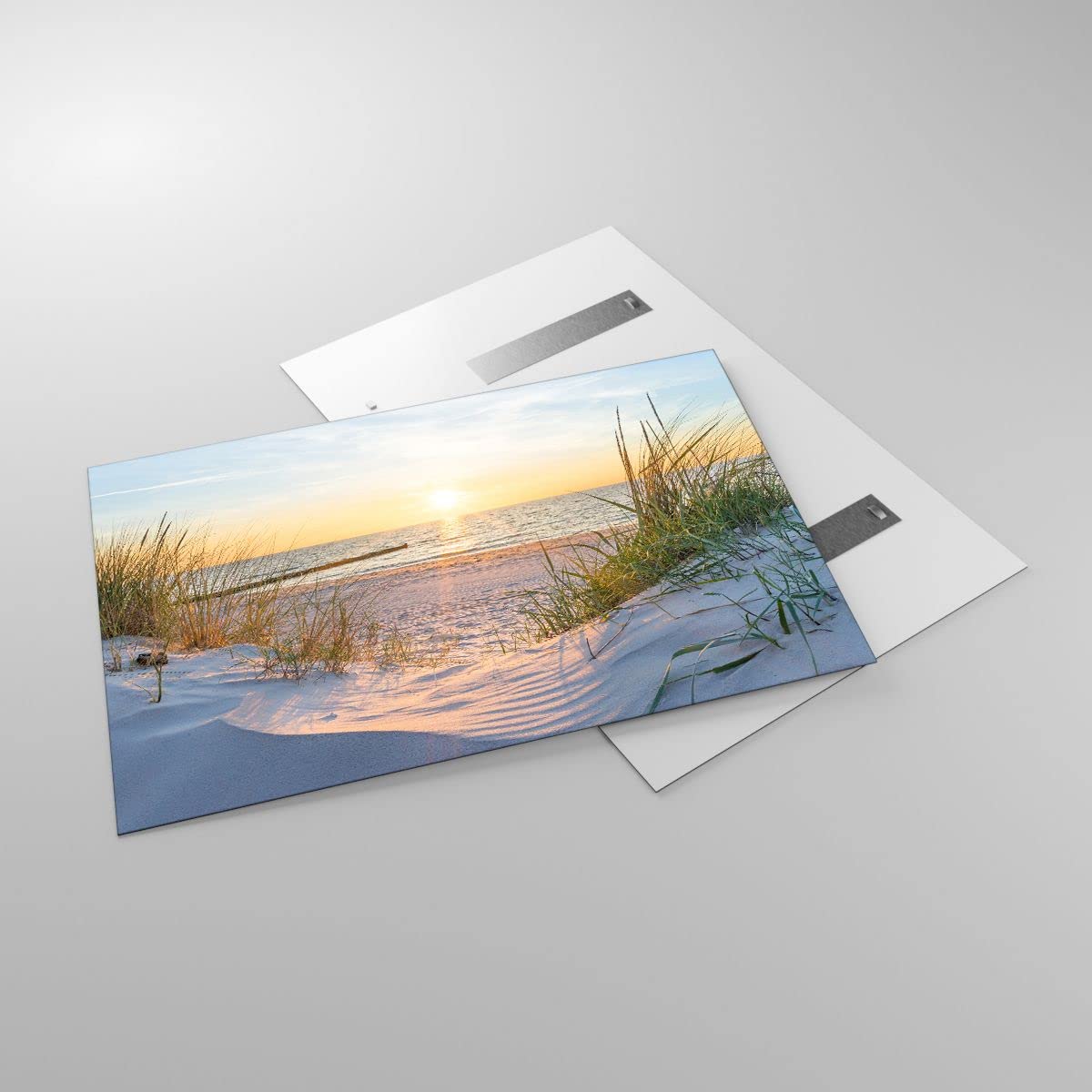 Quadro Su Tela, Finestra Vista Casa Cuore - 120x80 - Foto 8