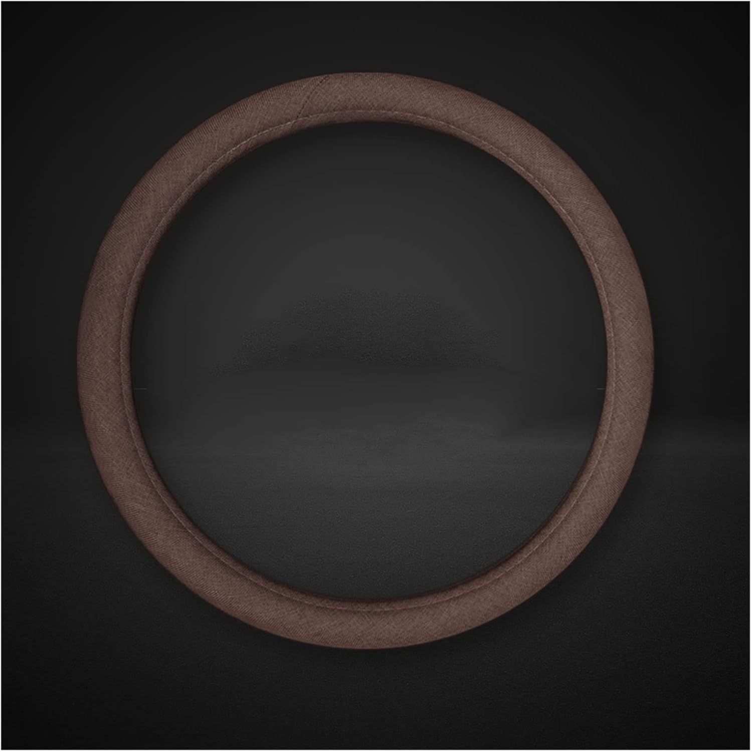 TITIZA Car Steering Wheel Cover Set Universal Car Steering Wheel Cover Four Seasons Linen Waterproof Anti-Wrinkle Car Interior (Color : 3#)