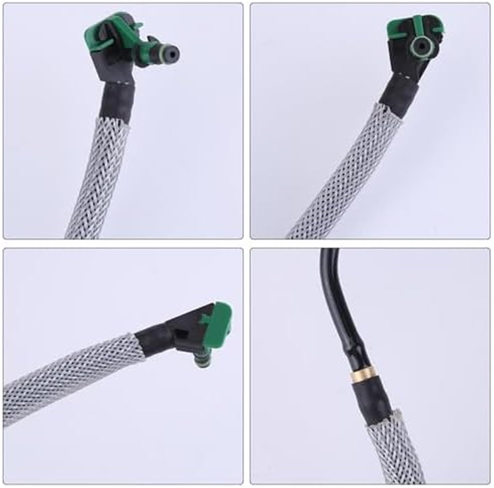 Compatible con tubo de retorno fugas inyector combustible, para 2.0 reemplaza 9844585580 9674231880 1872025 DS7Q-9K022 tubo de manguera de retorno de combustible
