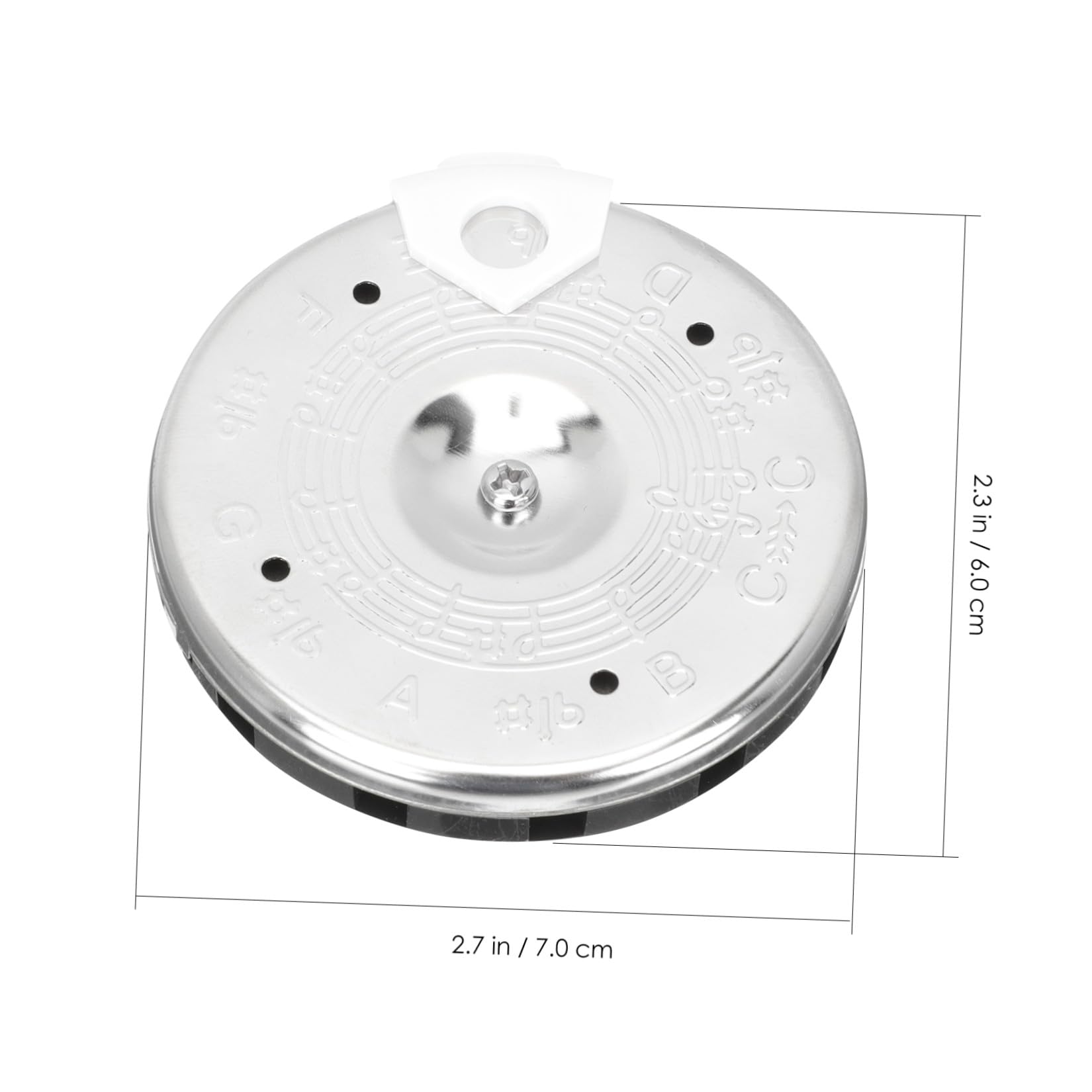 ibasenice 4sets Sintonizzatore Per Strumenti Musicali Accordatore Cromatico Professionale Per Chitarra Violino e Altri Strumenti Strumento Di Accordatura Pratico e Durevole Per Musicisti Di