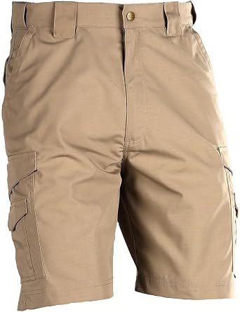 Tru-Spec 24-7 Series Original Mens Cargo Shorts - Water Resistant Hiking Shorts - Expandable Pockets - Adjustable Waistband