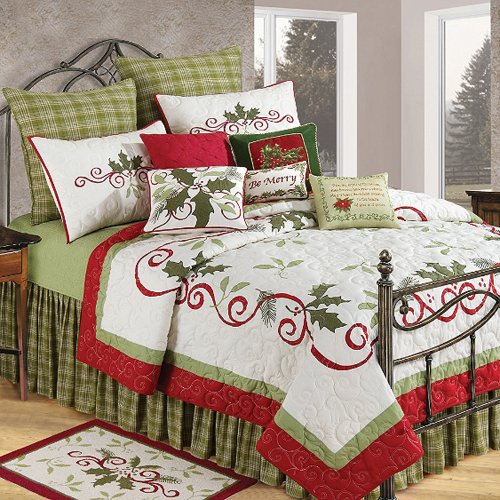 C & F Enterprises Holiday Garland Standard Sham