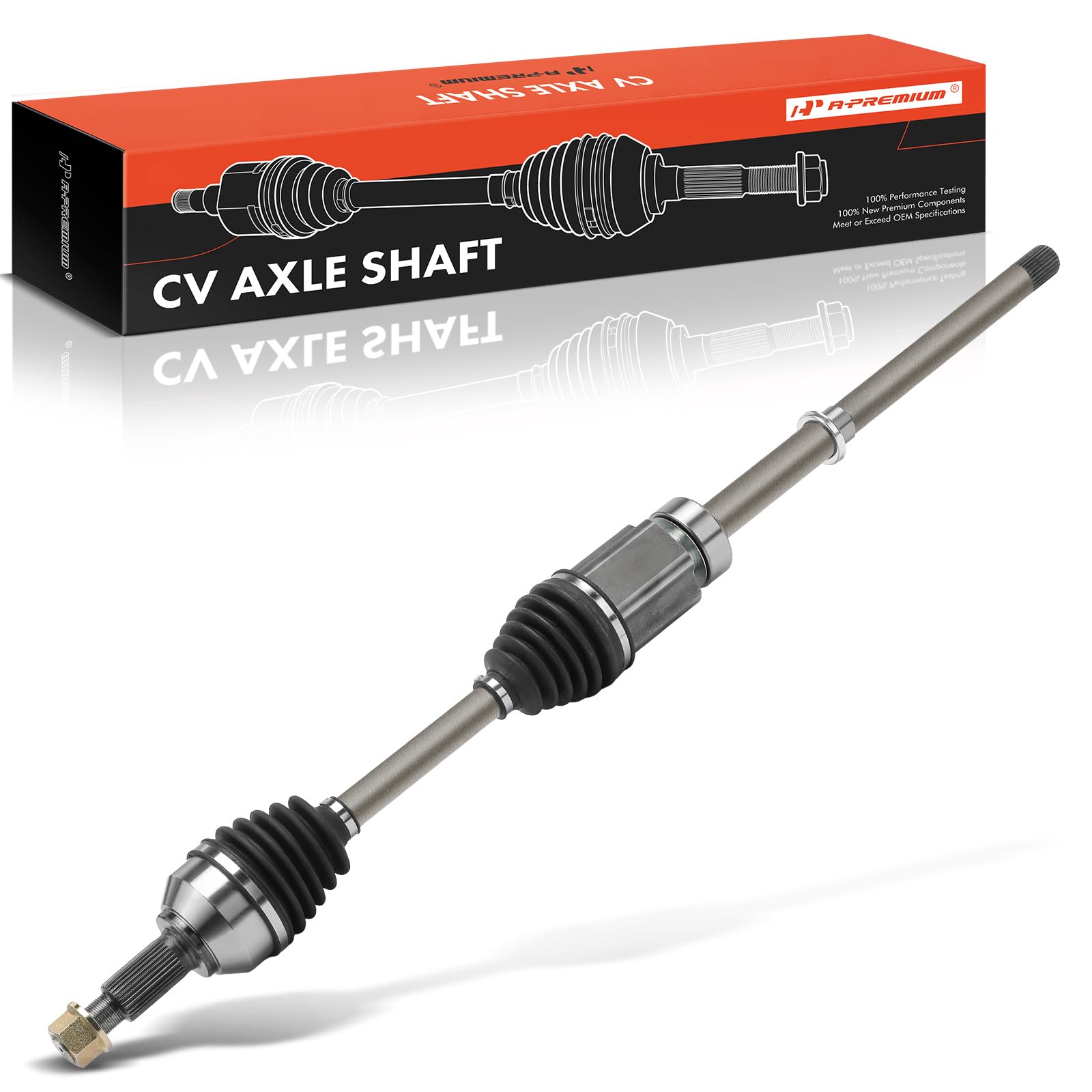 A-Premium CV Axle Shaft Assembly Compatible with Nissan Murano 2015 2016 2017 2018 2019, AWD, Front Right Passenger Side, Replace# 391005AA1A, 391005AA5B