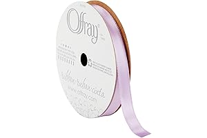 Offray 151073 Thin Orchid Purple Ribbon Spool