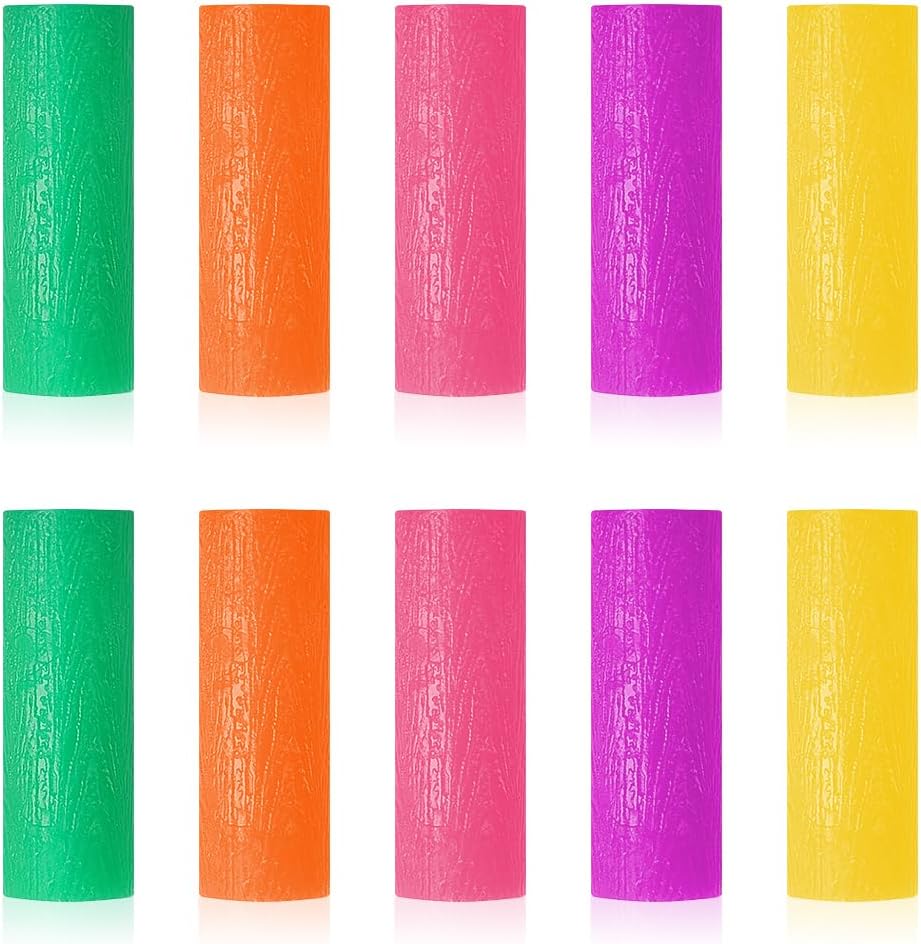 OFFCUP Aligner Chewies, 10 sztuk Seater Aligner, taca Chewies, tacki wyrównujące, wyrównanie, seater w 5 kolorach (żółty fioletowy zielony czerwony pomarańczowy)