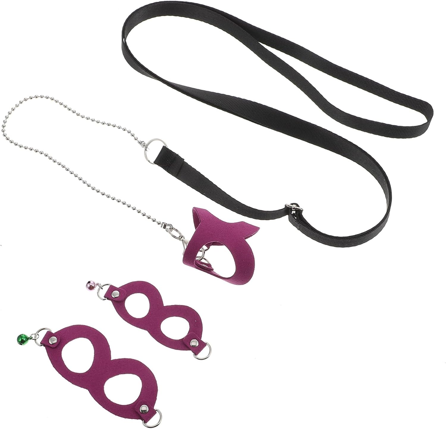 1set Adjustable Sugar Glider Leash for Outdoor Adventures Lightweight Traction Rope for Small Pets for Walking and Training Style