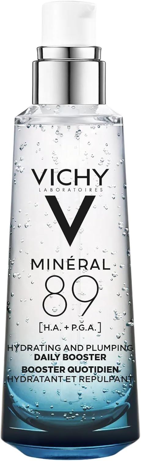 Vichy Minéral 89 Hyaluronic Acid Daily Hydrating Booster Face Serum, 75ml