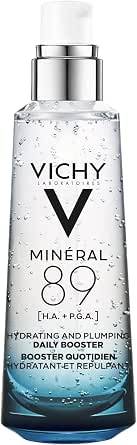 Vichy Minéral 89 Hyaluronic Acid Daily Hydrating Booster Face Serum, 75ml