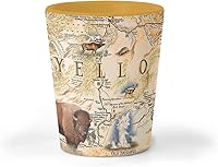 Vista 12 de Xplorer Maps Oregon State Map - Vaso de chupito de cerámica, sin BPA, para oficina, hogar, regalo, fiesta, duradero y con capacidad para 1.5 onzas