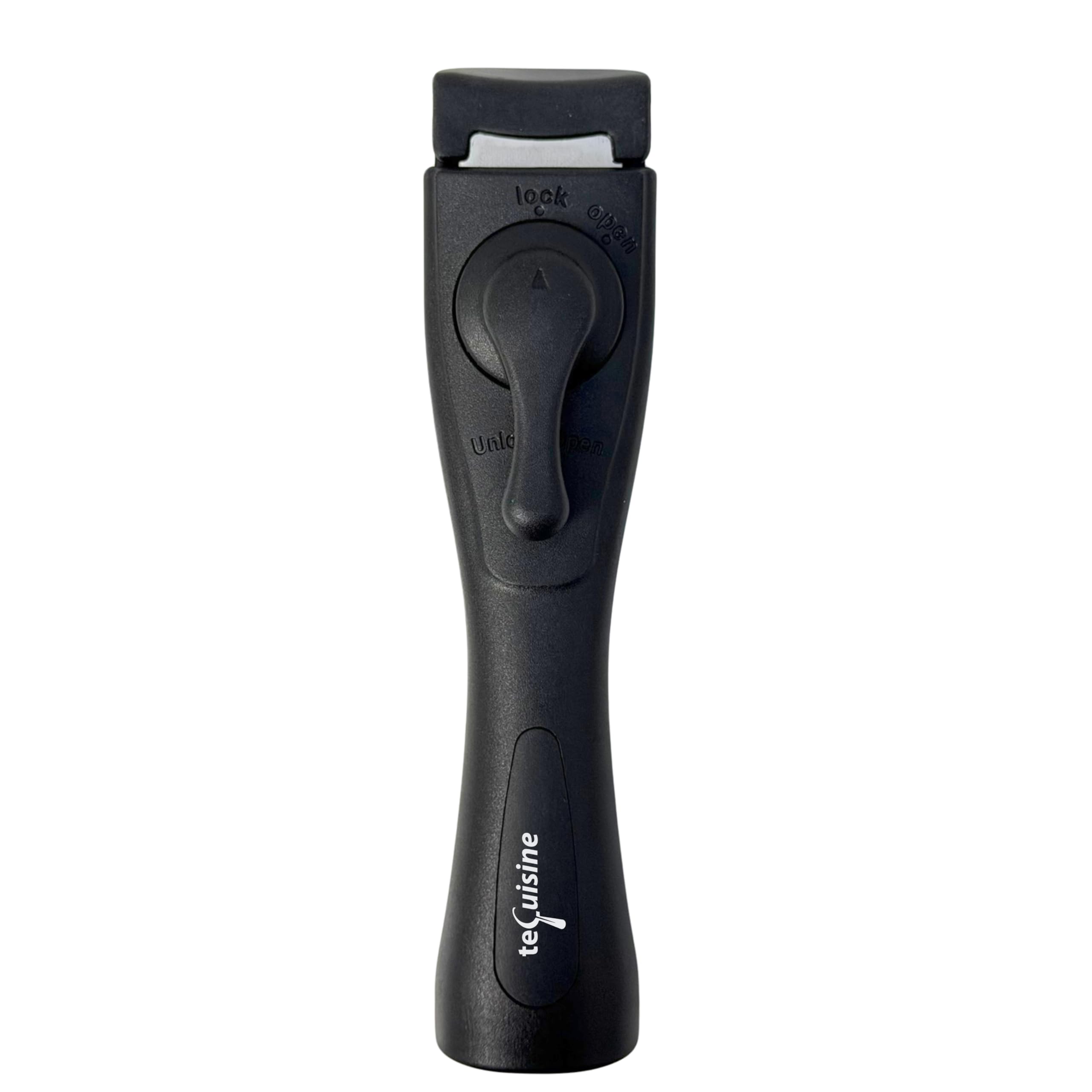 Manico rimovibile universale – Sistema a morsetto standard – Manico rimovibile rimovibile rimovibile per stufa, pentola, wok, padella e batteria da cucina – fissaggio sicuro – manico