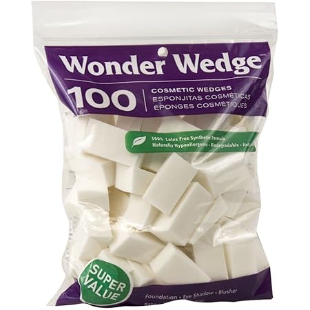 Wonder Wedge Cosmetic Wedge, 100 Count