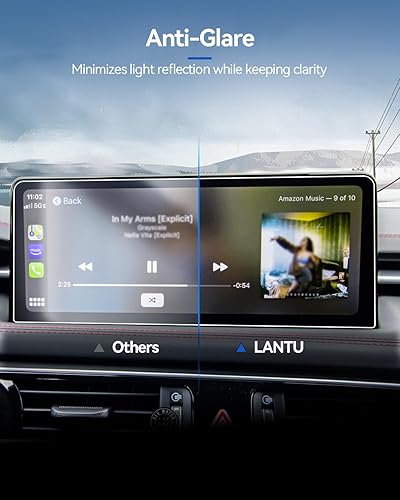 Miniatura 324 de Protector de pantalla de coche para Ford Edge 2024 2025 2023 2022 2021 (SE/SEL/ST-Line/Titanio/ST) Accesorios Protector de pantalla de vidrio