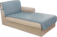 Vista 35 de U-NICE HOME Funda para sillón reclinable, reversible, con correas elásticas, resistente al agua, protege de perros y mascotas, sillón extragrande