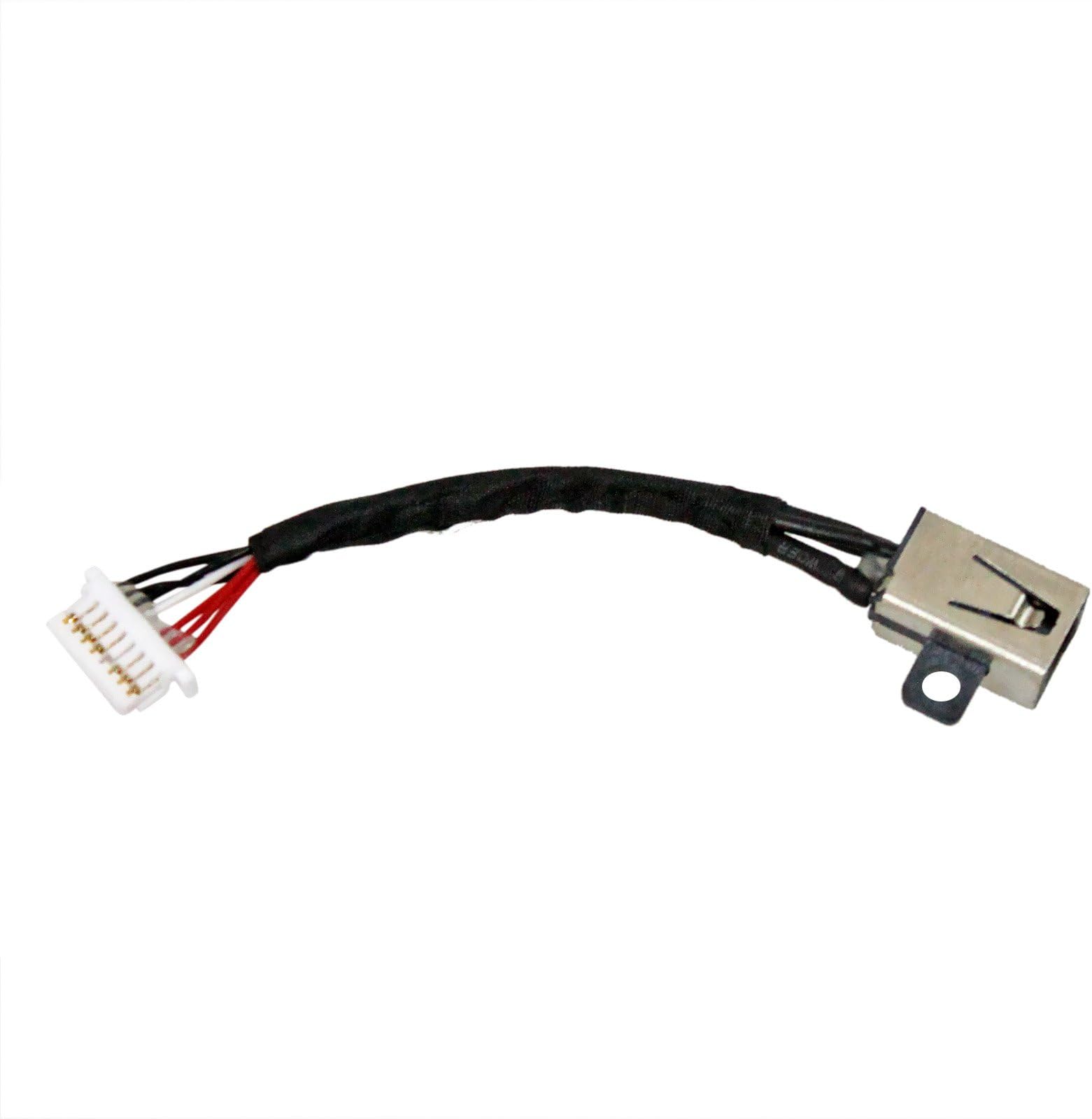 Laptop AC DC Power Jack Plug in Charging Port Socket Connector with Cable Harness for Dell Inspiron 17 5770 5775 DC301011B00 2K7X2 17 i5770 i5775 DC301011800 02K7X2 Laptop AC DC Power Jack Plug in Charging Port Socket Connector with Cable Harness for Dell Inspiron 17 5770 5775 DC301011B00 2K7X2 17 i5770 i5775 DC301011800 02K7X2