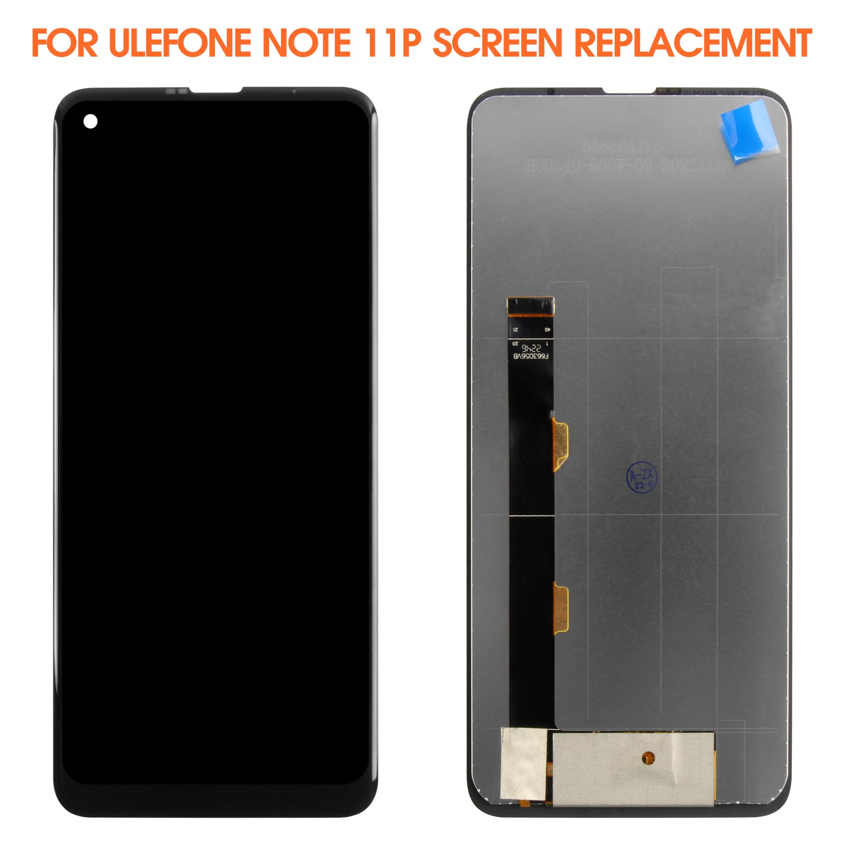 Amazon.co.jp: Ulefone Note 11P用スクリーン Note 11P LCD