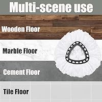 Vista 5 de Paquete de 6 cabezales de repuesto para trapeador compatibles con O Cedar EasyWring de microfibra, cabezales de repuesto para fregona Ocedar 1