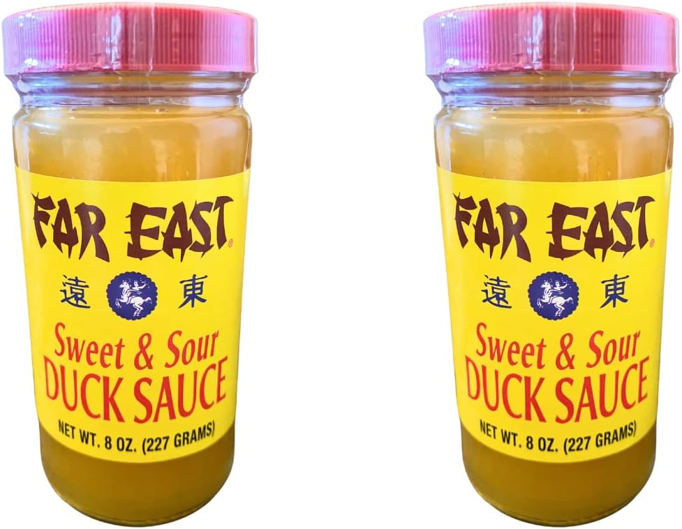 Sweet & Sour Sauce 8 Ounce Jar of Chinese Duck Sauce