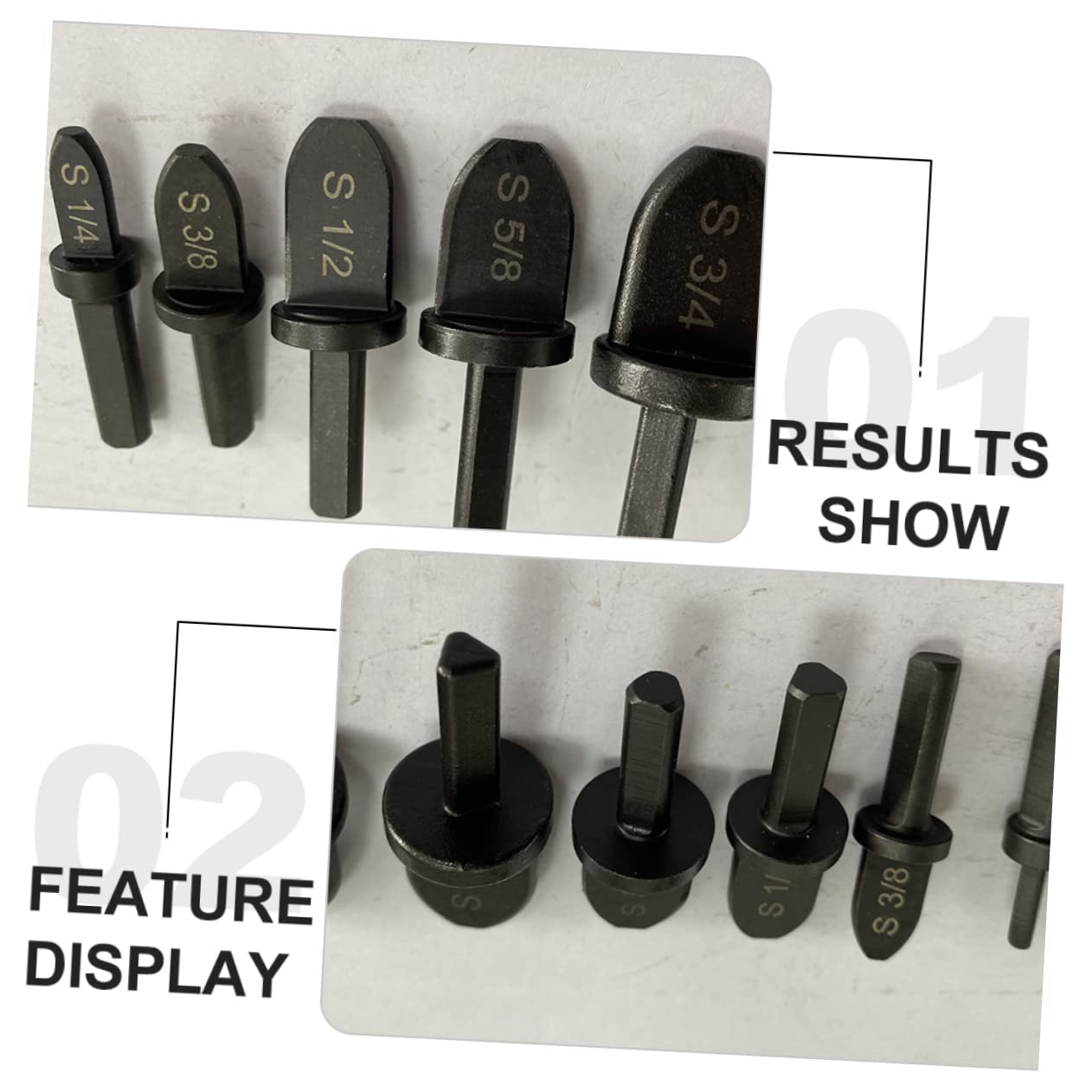6Pcs Copper Tube Expander and Flaring Tool HVAC Swaging Drill Bit for Air Conditioner Maintenance High Hardness Easy to Use with Electric Drill Durability
