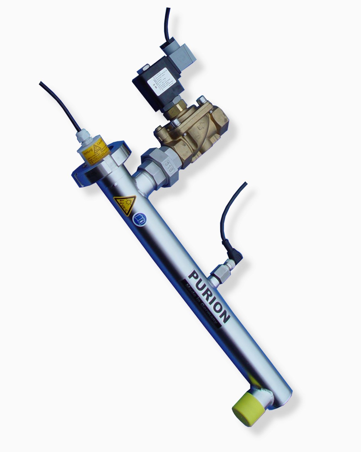 1000 Sichere Trinkwasseraufbereitung UV-Anlage bis 1.000 l/h UV-Anlage (PURION 1000 110-240V mit Ventilsteuerung Sensorik)