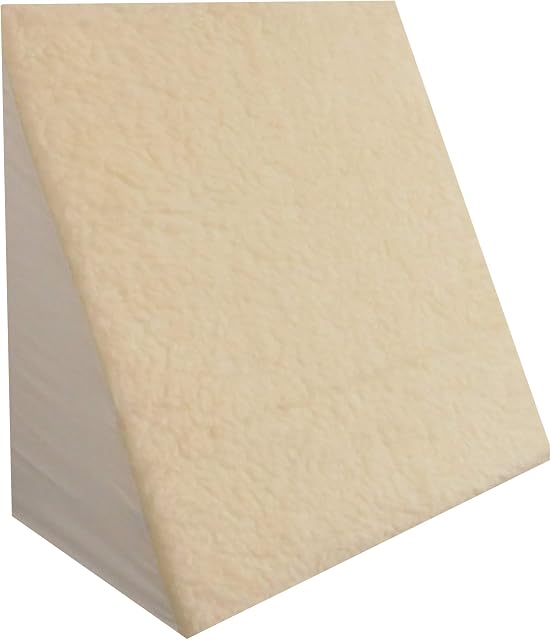 COMFORTNIGHTS Bed wedge cushion with Fleece cover