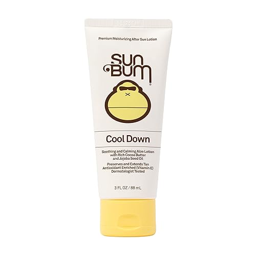 Sun Bum Cool Down Aloe Vera vegano e hipoalergénico para calmar e hidratar el alivio del dolor de las quemaduras solares