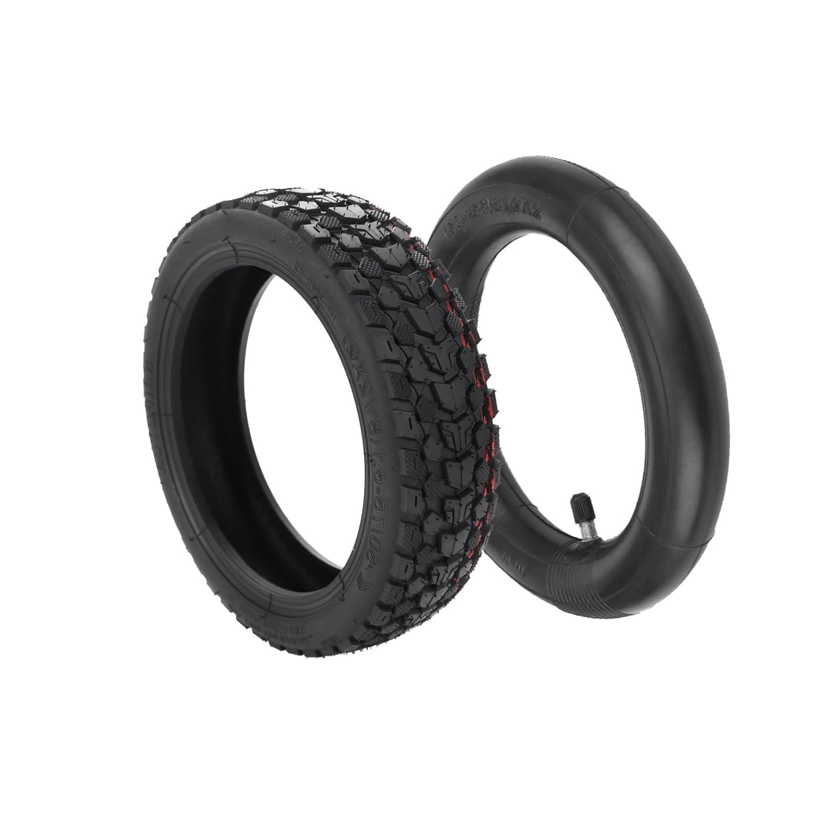 Pneu tout-terrain 50/75-6.1 (8 1/2 x 2) + chambre à air droite de 8,5 pouces d'épaisseur pour Xiaomi M365/Pro/Pro2/1S/Mi3/Essential/Scooter 3