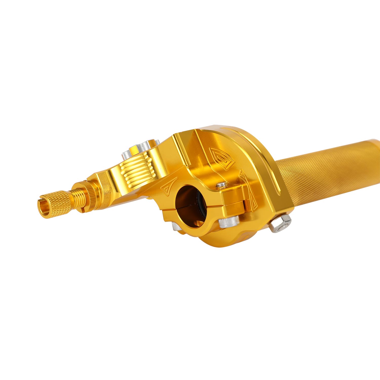 AnXin Manopola acceleratore per moto da 22 mm, ricambio rapido con tubo cavo per CRF50 KLX TTR 110 125 150 200 250CC Dirt Pit Bike Moto